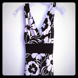 Studio Y Large Brown Floral Dress